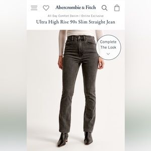 Ultra High Rise 90s Slim Straight Jean